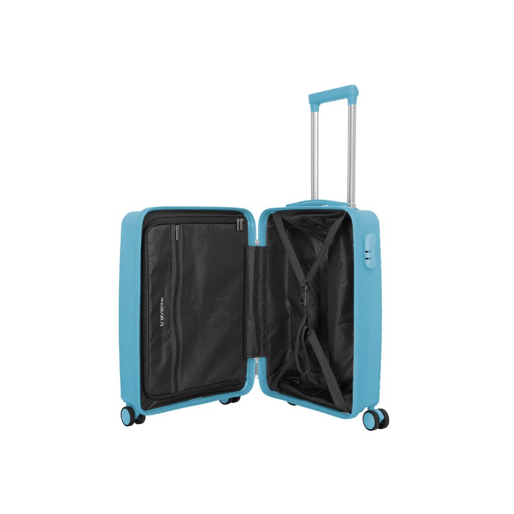 Travelite Pacific Light Blue Trolley S 55 cm