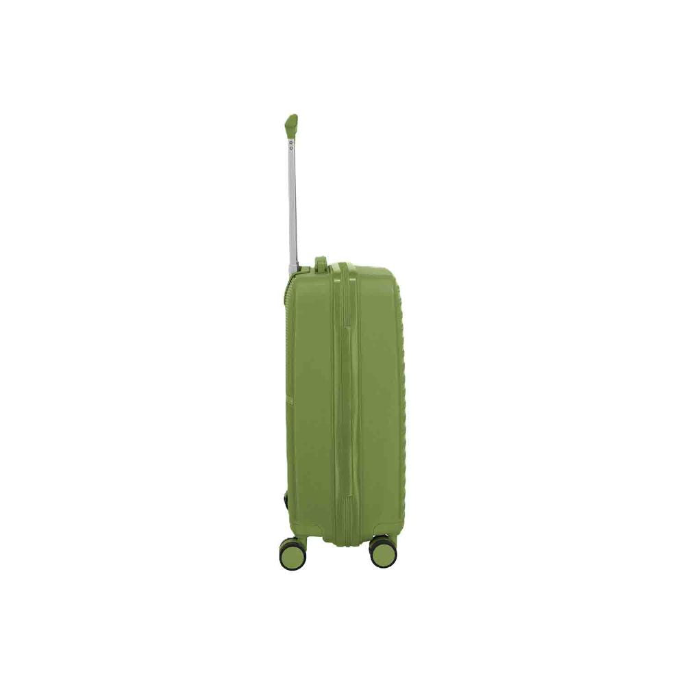 Travelite Pacific Olive 4 Doppelrollen Trolley S 55 cm