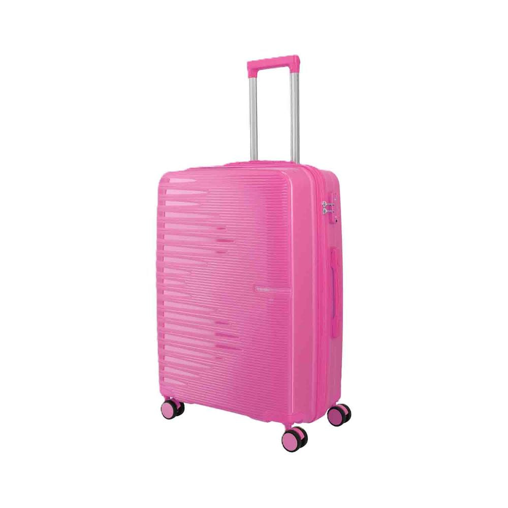 Travelite Pacific Pink 4 Doppelrollen Trolley M 67 cm