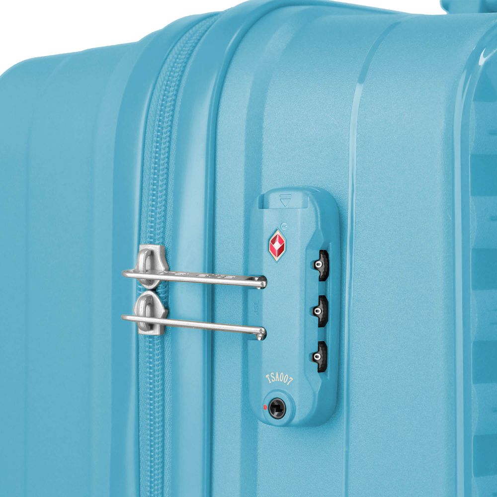 Travelite Pacific Light Blue Trolley L 78 cm