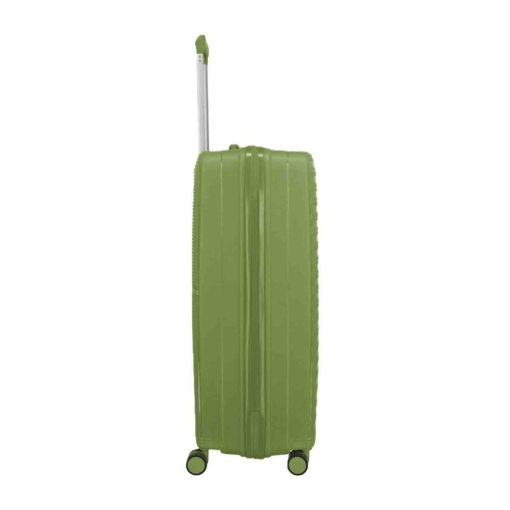 Travelite Pacific Olive 4 Doppelrollen Trolley L 78 cm