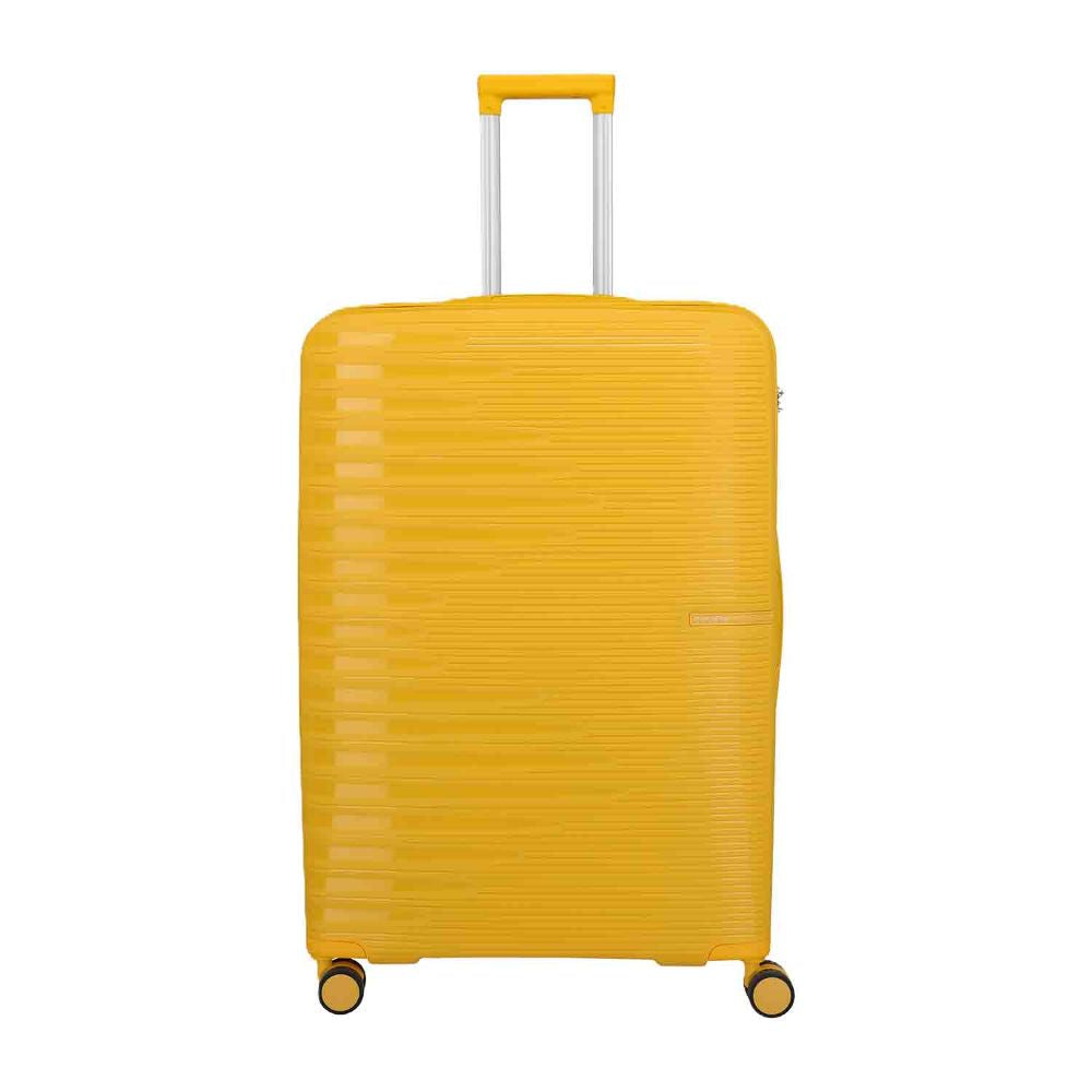 Travelite Pacific Yellow 4 Doppelrollen Trolley L 78 cm