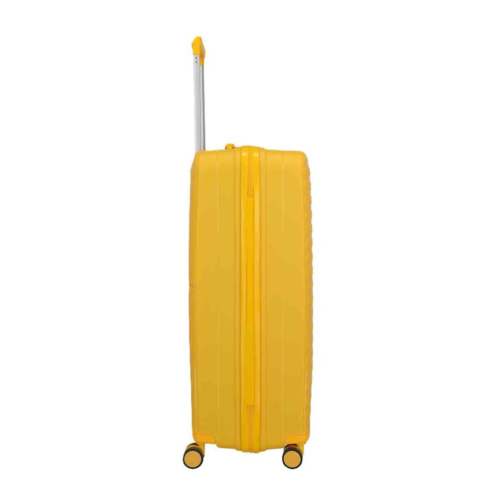Travelite Pacific Yellow 4 Doppelrollen Trolley L 78 cm