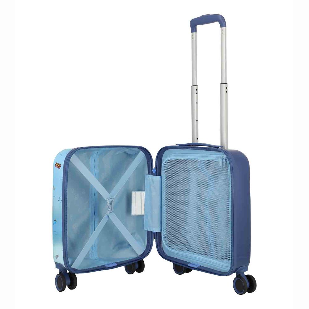 Travelite Minimover Pirate 4 Doppelrollen Kindertrolley