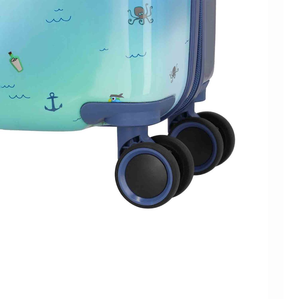Travelite Minimover Pirate 4 Doppelrollen Kindertrolley