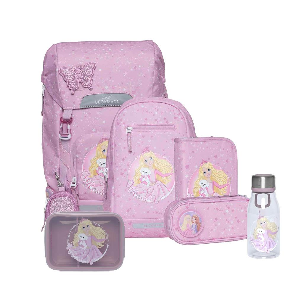 Beckmann Classic Rosie Schulrucksack Set 8tlg.