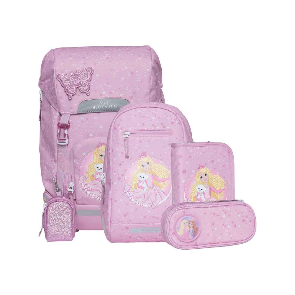 Beckmann Classic Rosie Schulrucksack Set 6tlg.