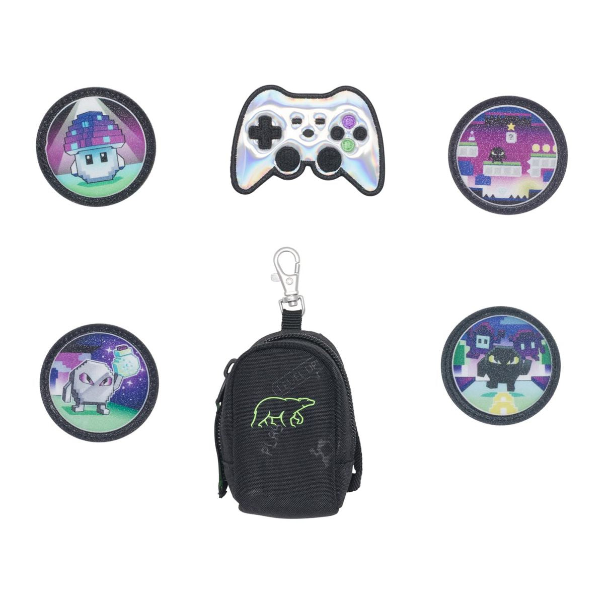 Beckmann Classic Pixel Schulrucksack Set 6tlg.