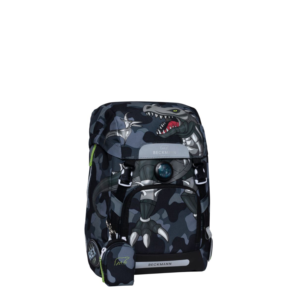 Beckmann Classic Camo Rex Schulrucksack Set 6tlg.