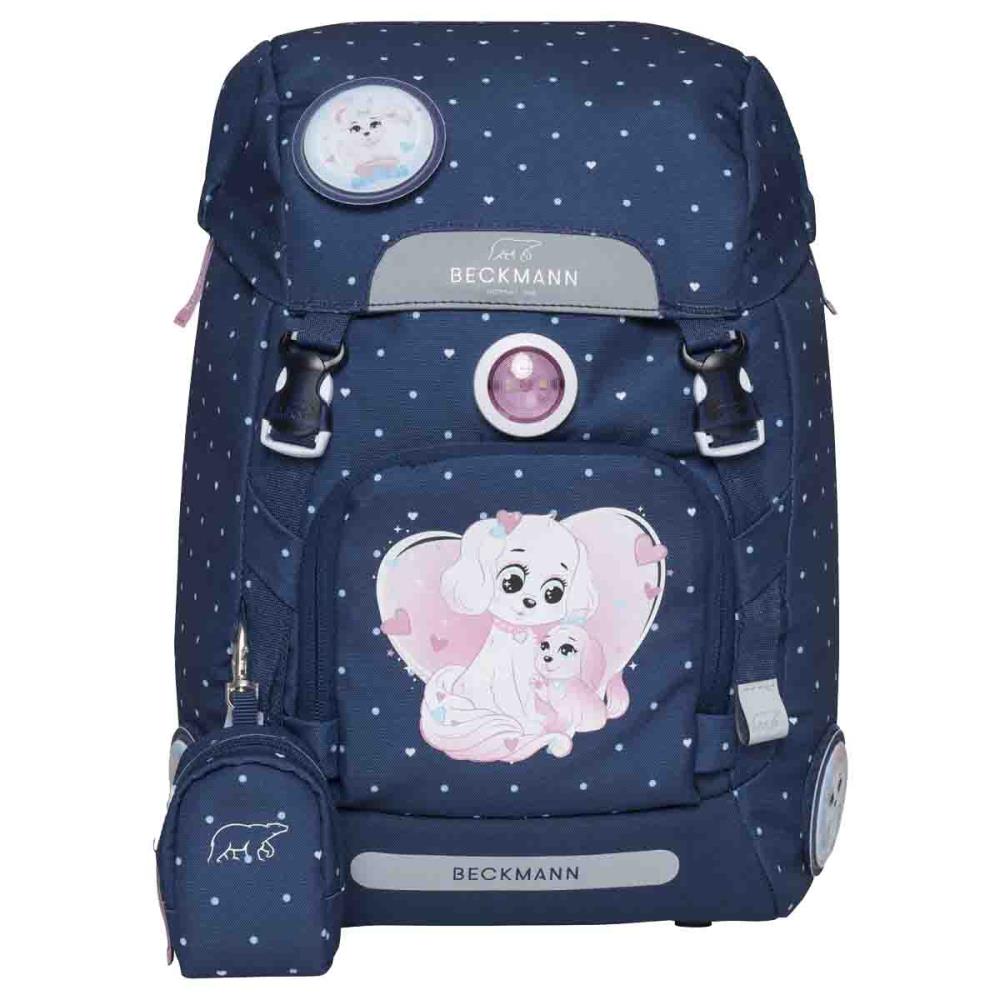 Beckmann Classic Pet Friends Blue Schulrucksack Set 6tlg.