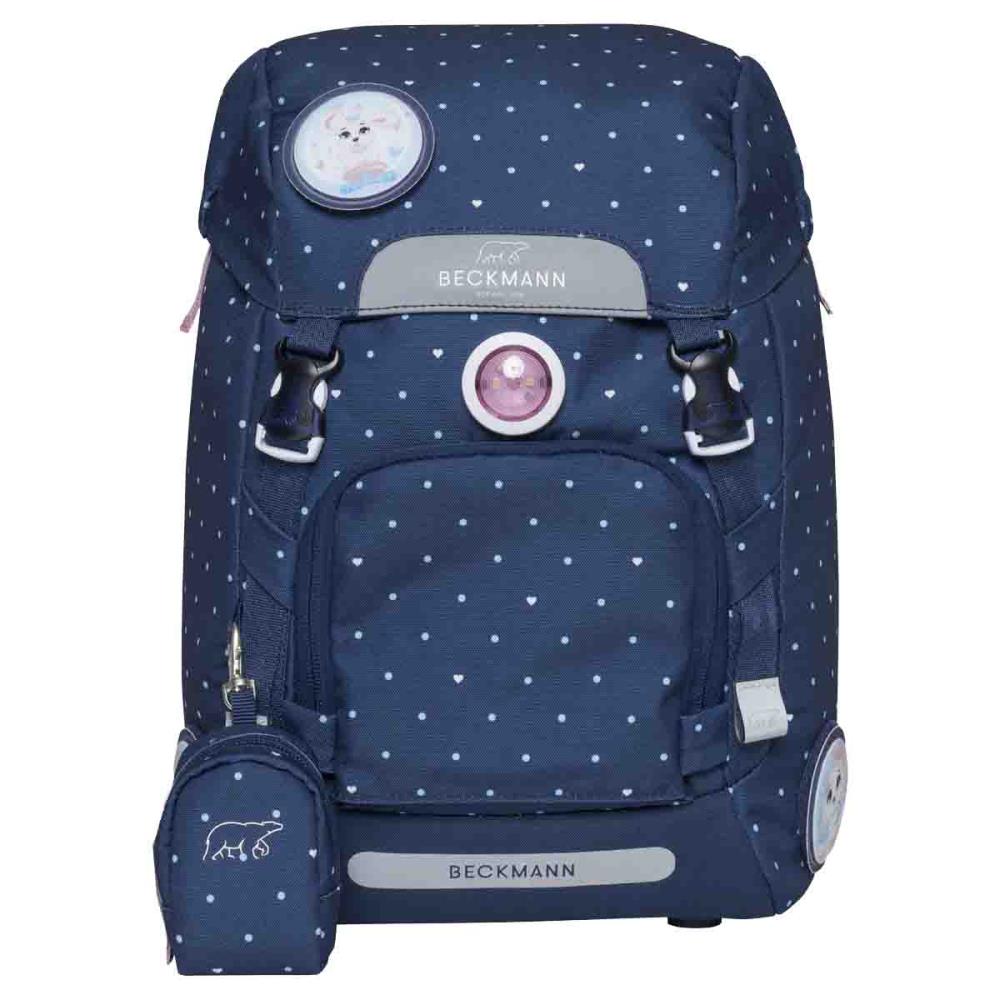 Beckmann Classic Pet Friends Blue Schulrucksack Set 6tlg.