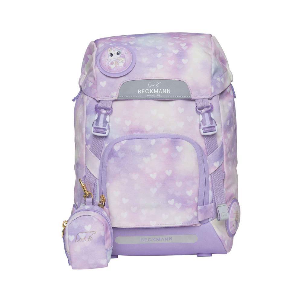 Beckmann Classic Unicorn Princess Purple Schulrucksack Set 8tlg.