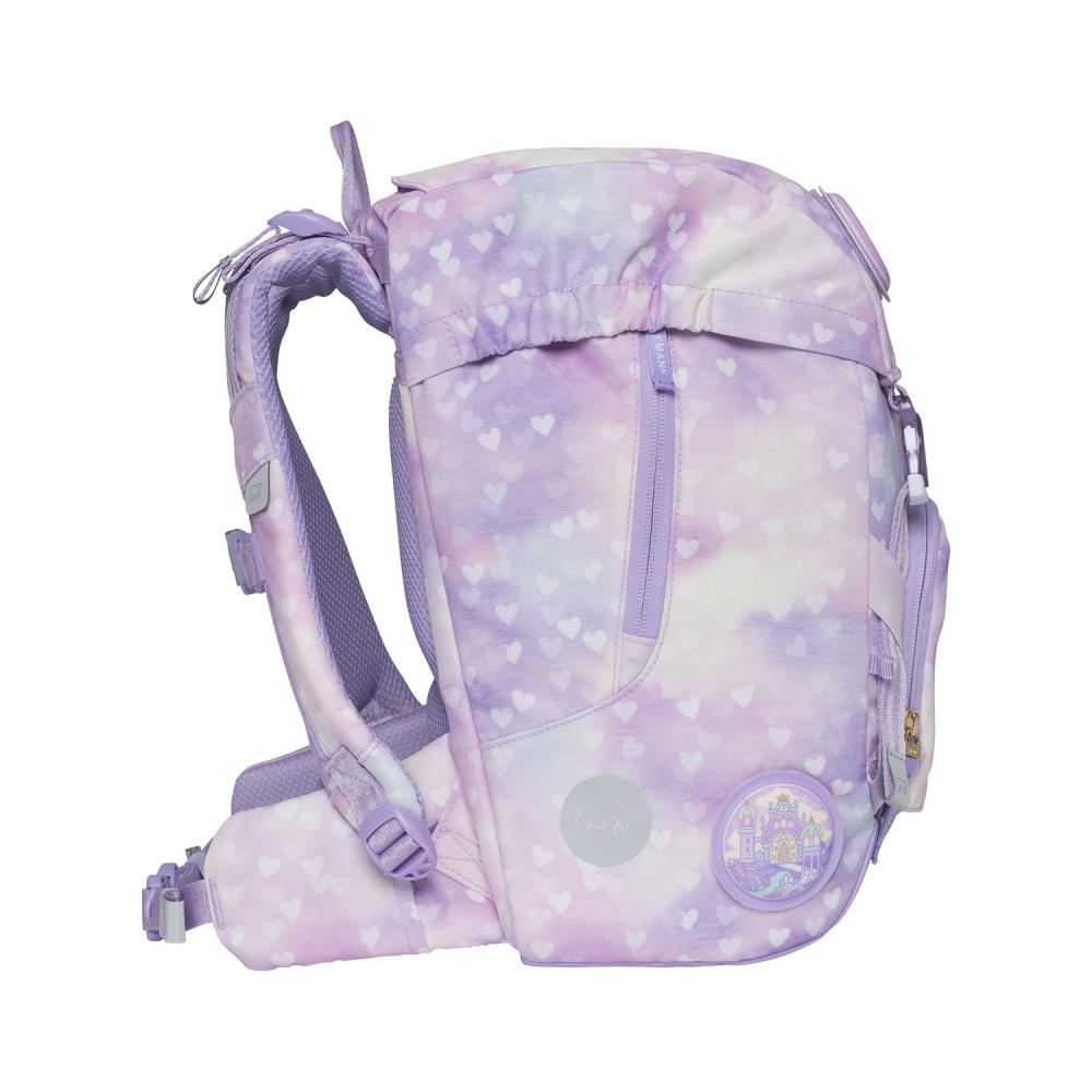 Beckmann Classic Unicorn Princess Purple Schulrucksack Set 8tlg.