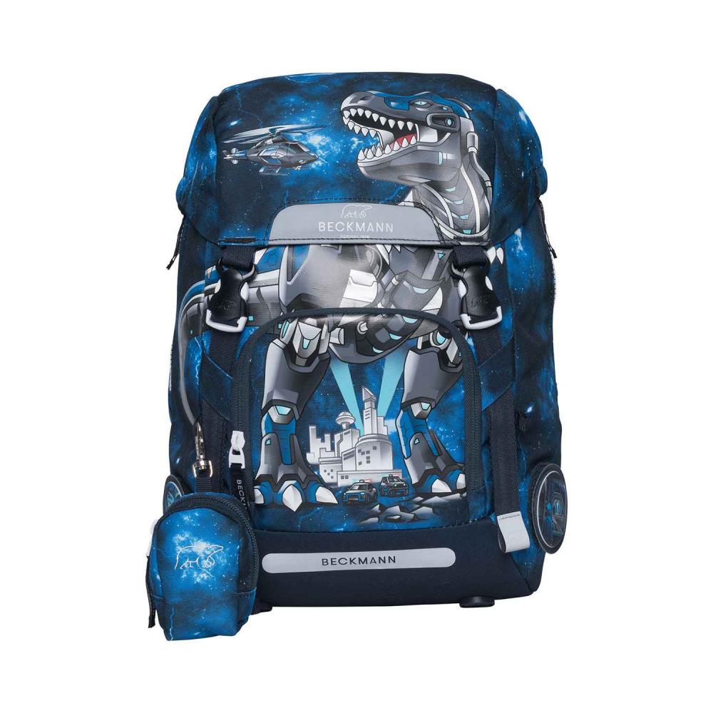 Beckmann Classic Tech Rex Schulrucksack Set 6tlg.