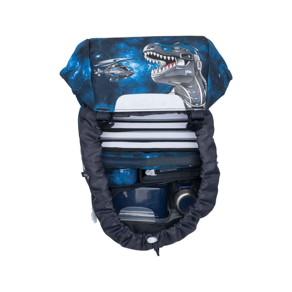 Beckmann Classic Tech Rex Schulrucksack Set 6tlg.