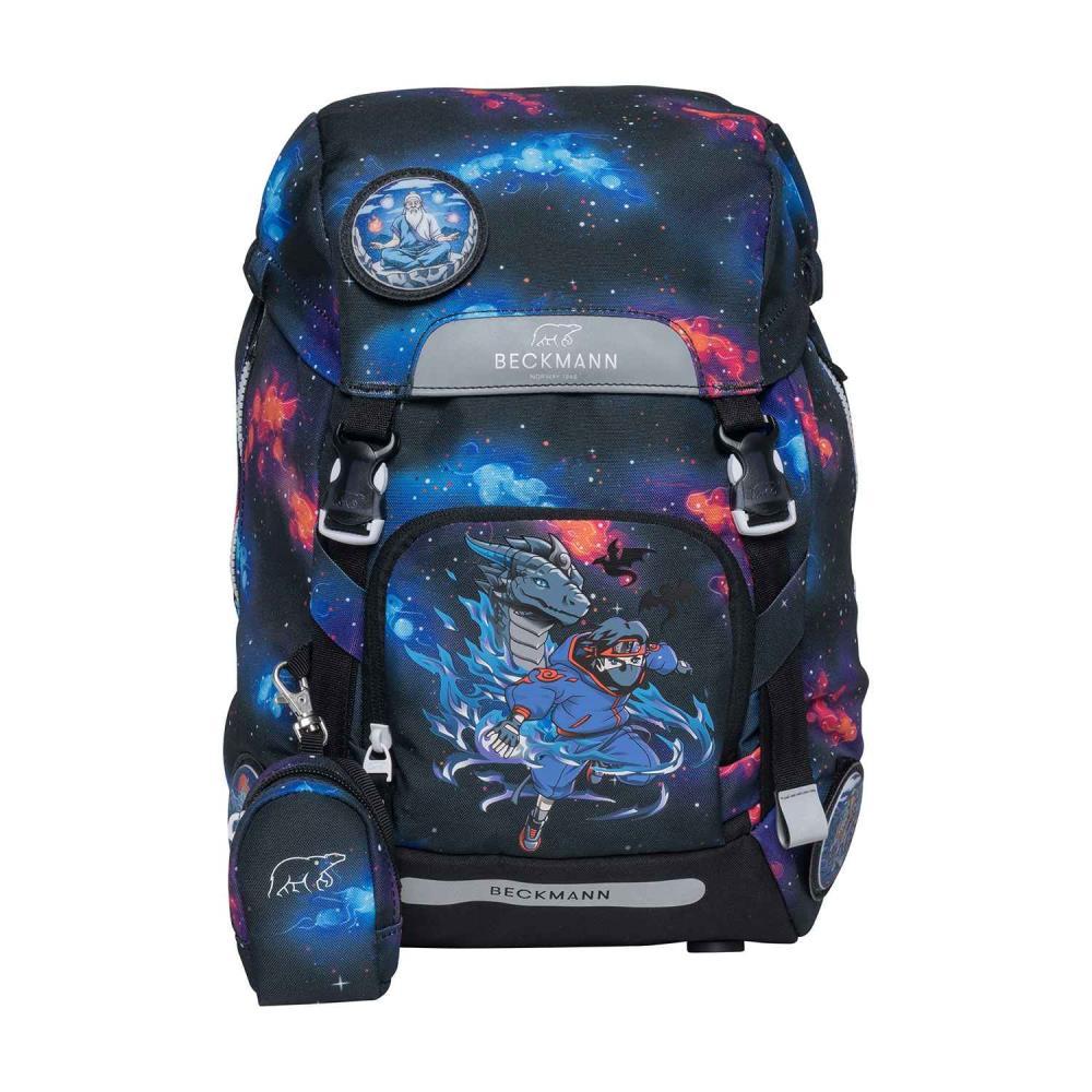 Beckmann Classic Ninja Elements Schulrucksack Set 6tlg.