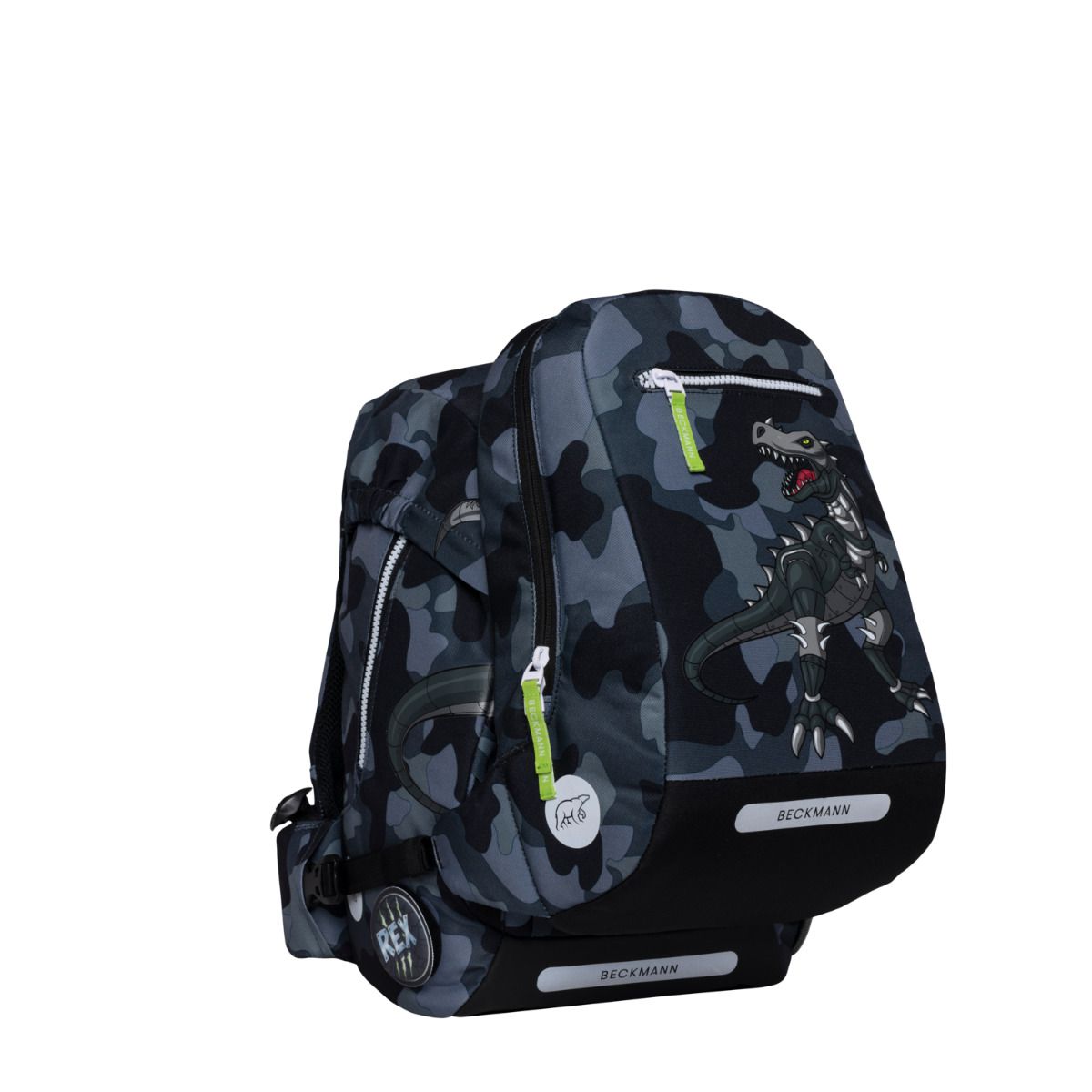 Beckmann Classic Camo Rex Schulrucksack Set 6tlg.