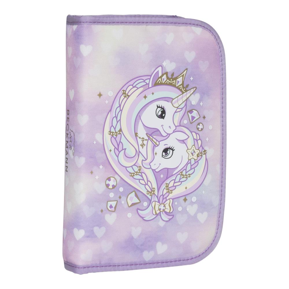 Beckmann Classic Unicorn Princess Purple Schulrucksack Set 6tlg.