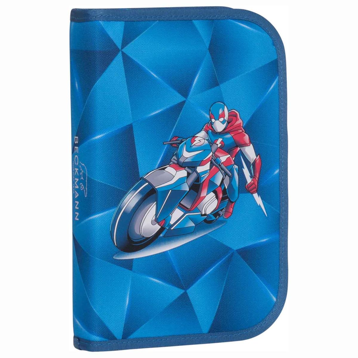 Beckmann Classic Blue Lightning Schulrucksack Set 6tlg.