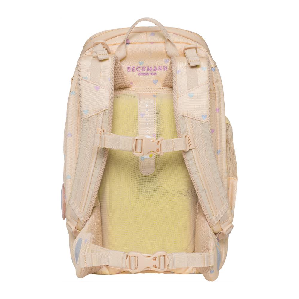 Beckmann Active Air FLX Yellow Heart Schulrucksack Set 6tlg.