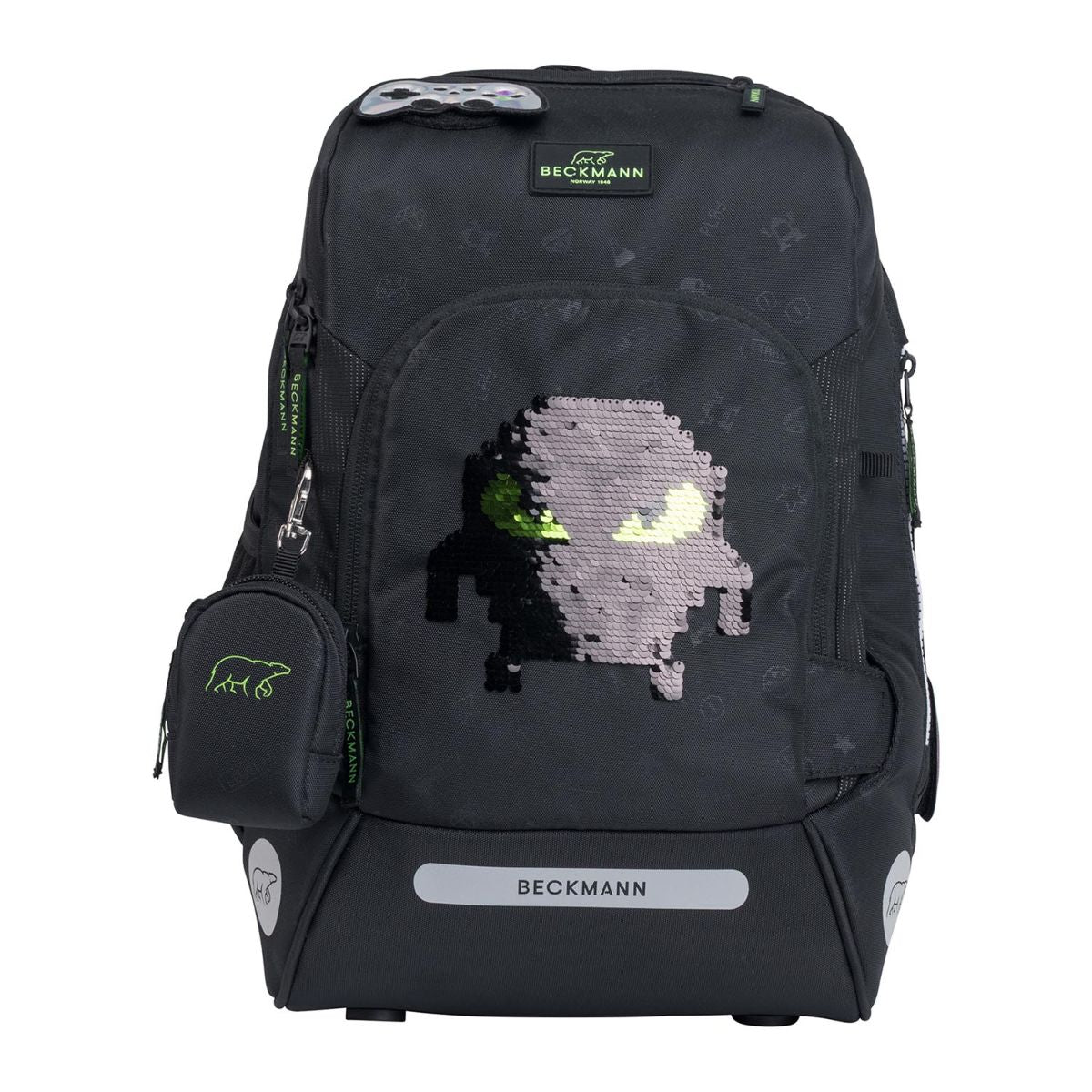 Beckmann Active Air FLX Pixel Schulrucksack Set 6tlg.