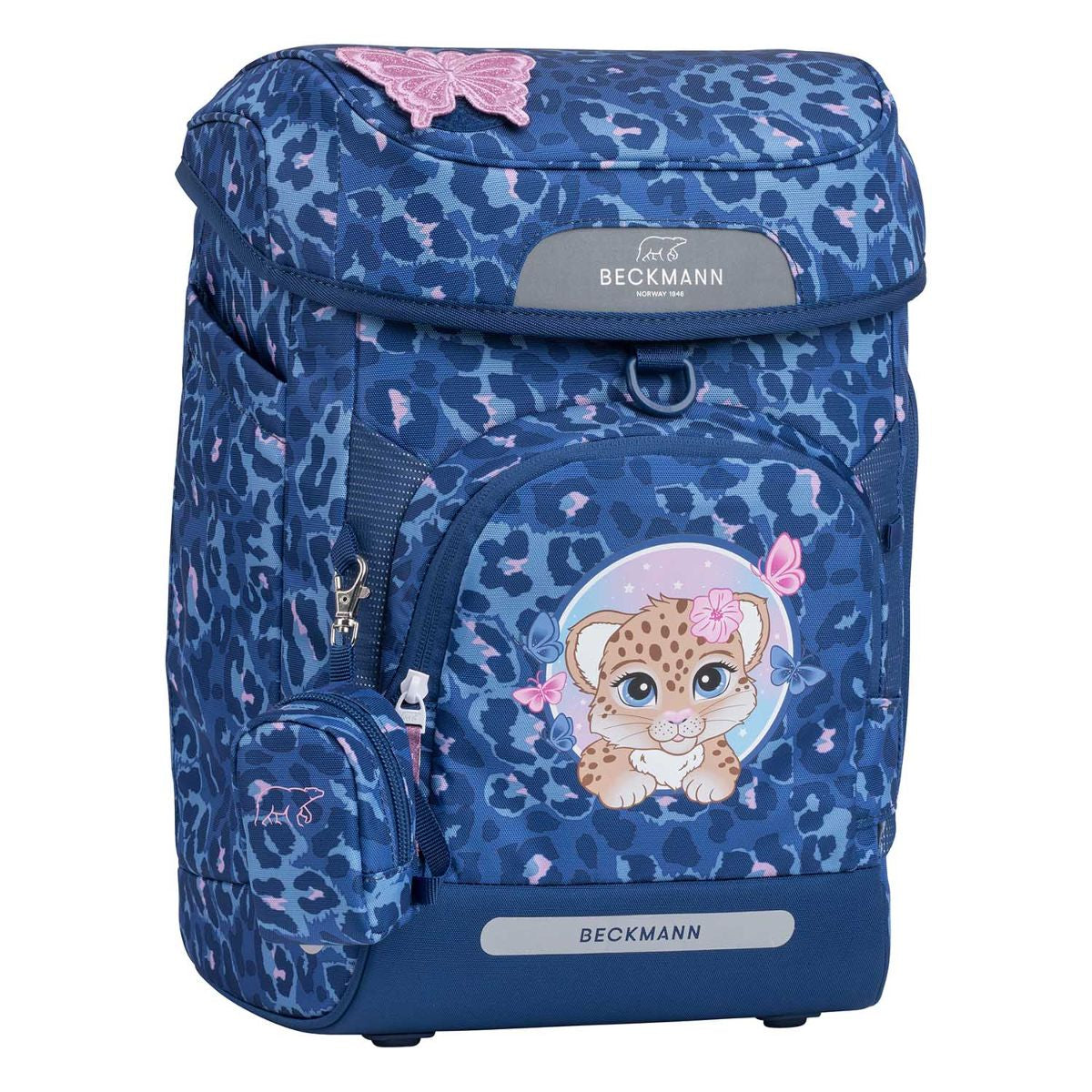 Beckmann Plus Air Cheeta Schulranzen Set 6tlg.