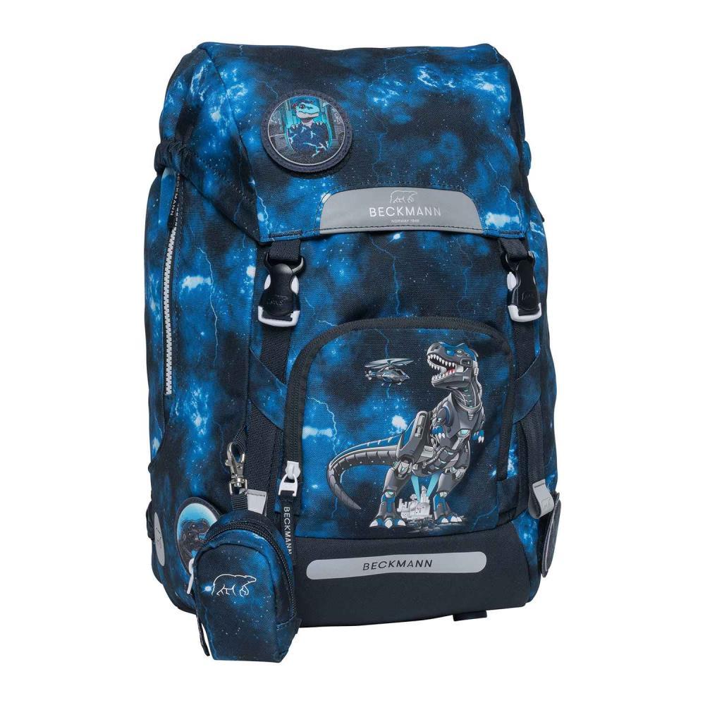 Beckmann Classic Maxi Tech Rex Schulrucksack Set 6tlg.