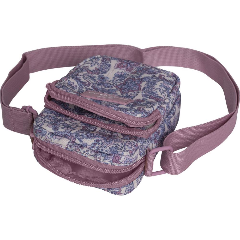 Beckmann Crossbody Bag Pink Quilt Umhängetasche