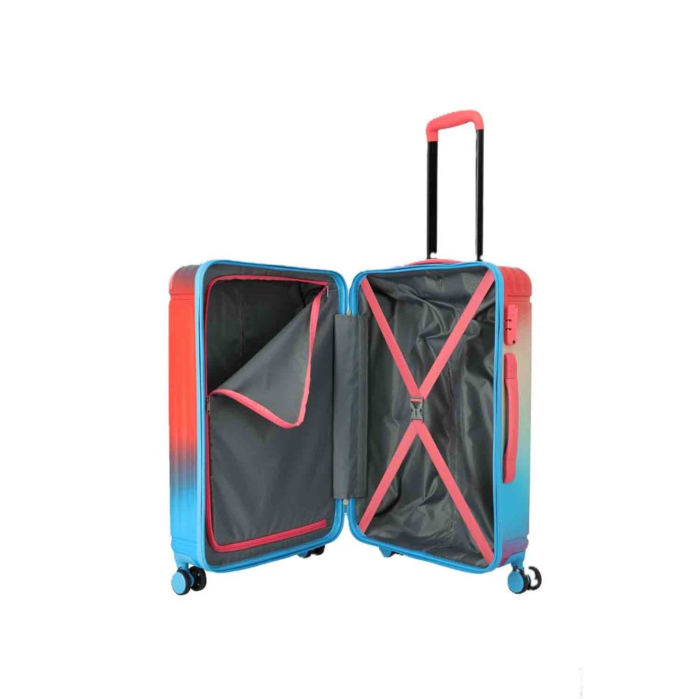 Travelite Cruise Multicolor 4 Doppelrollen Trolley Set 3tlg.
