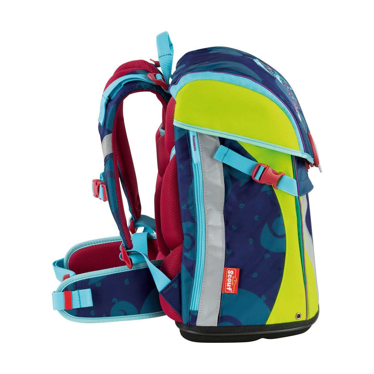 Scout Sunny Florida Schulrucksack Set 4tlg.