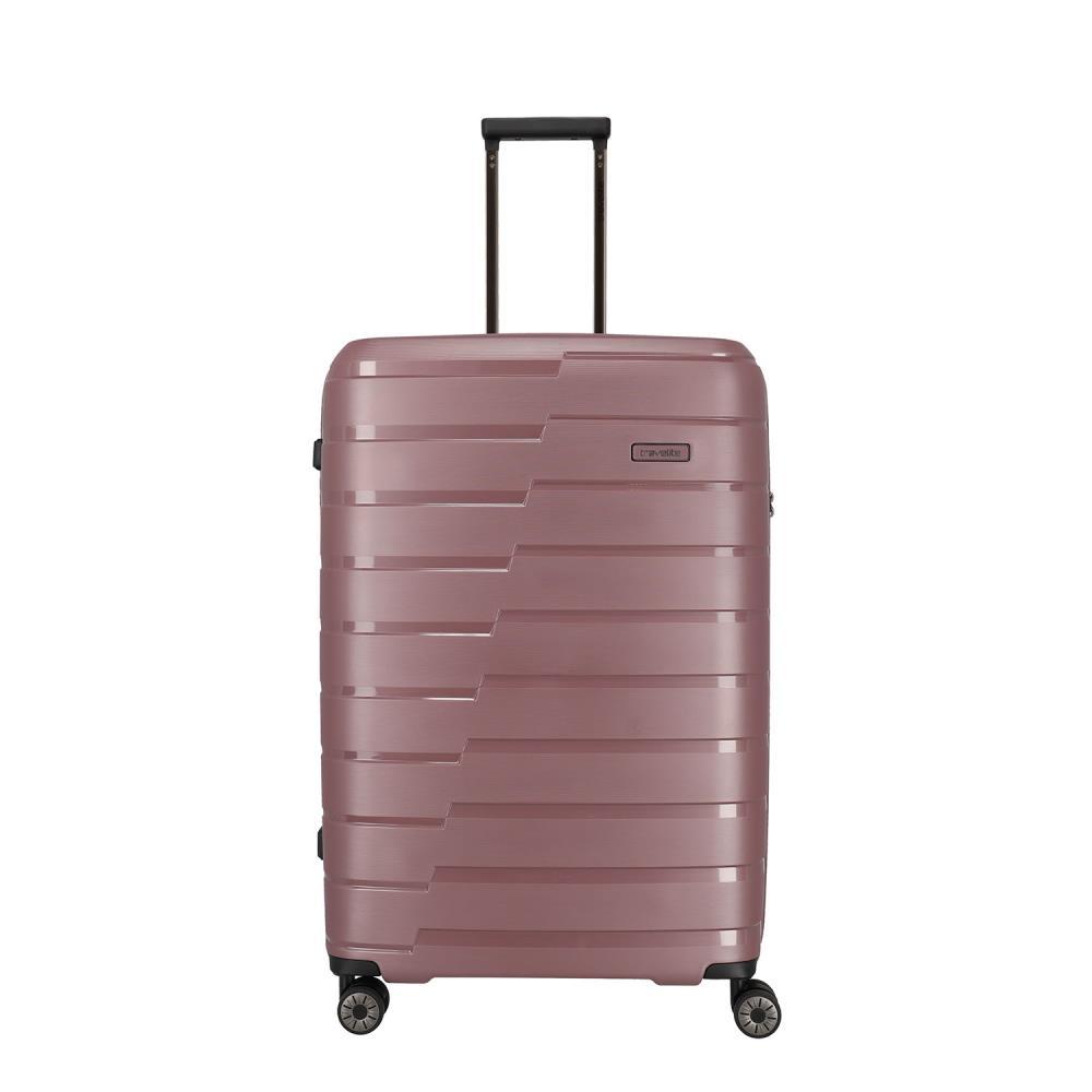 Travelite Air Base Flieder 4-Rollen Trolley L 77cm