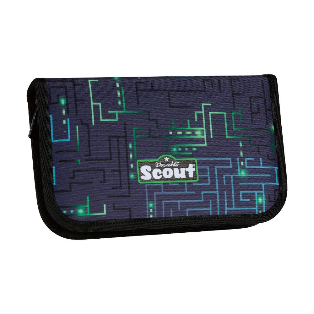 Scout Neo Monster Labyrinth Schulranzen Set 4tlg.