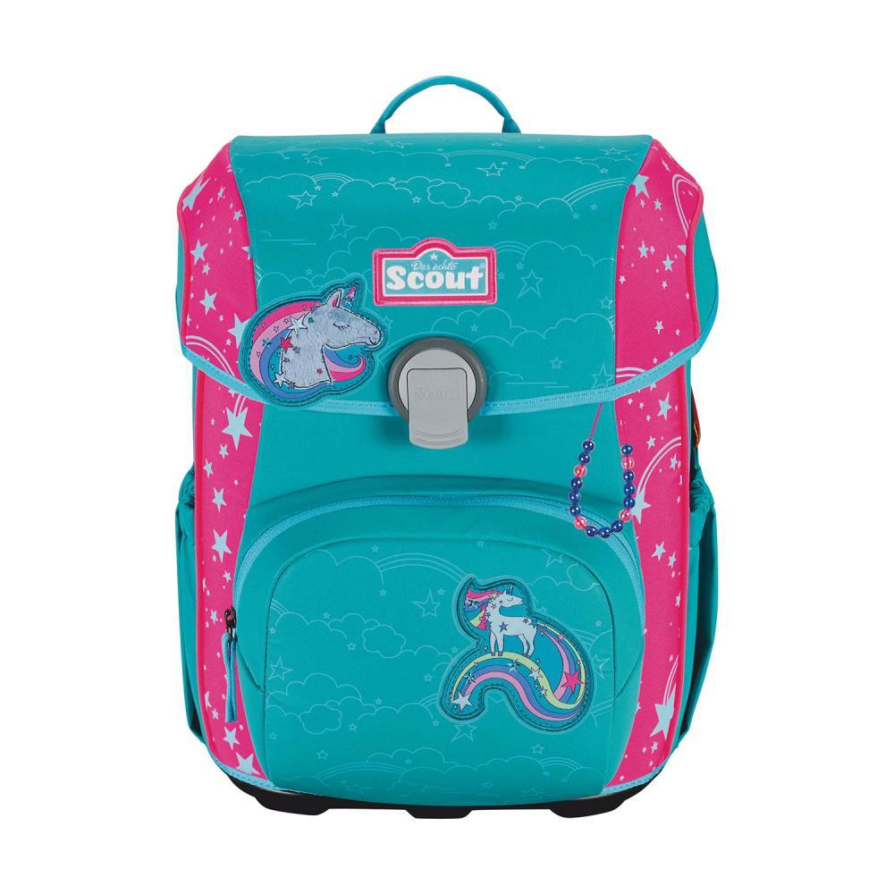 Scout Exklusive Neo Superflash Extreme Unicorn Schulranzen Set 4tlg.