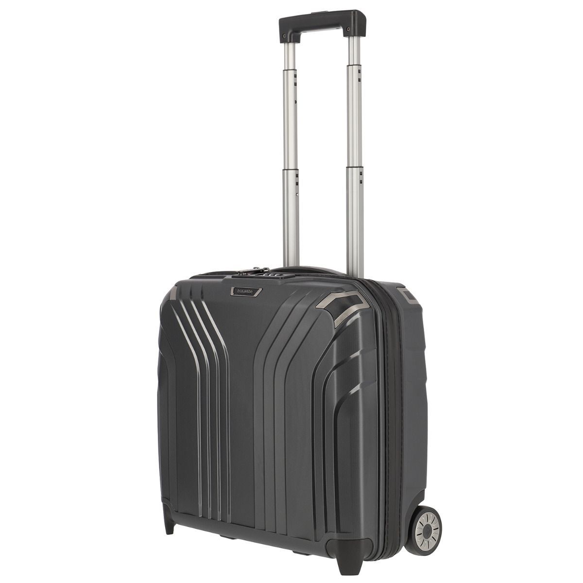 Travelite Elvaa Schwarz 2-Rollen Business Trolley S 44cm