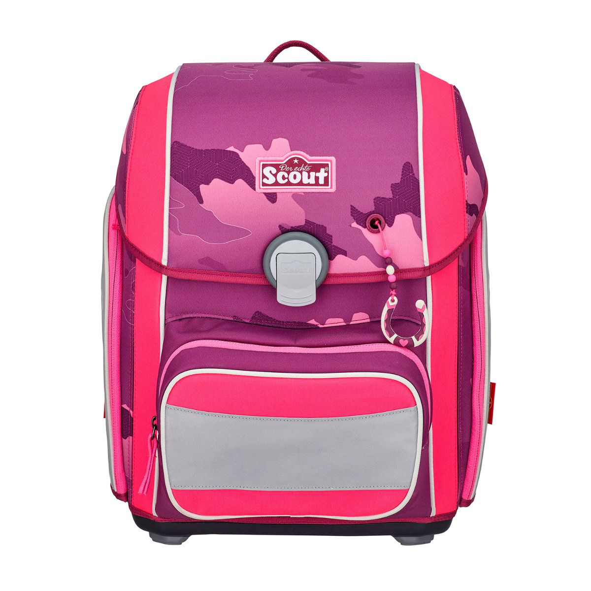 Scout Genius Pink Horse Schulranzen Set 4tlg.