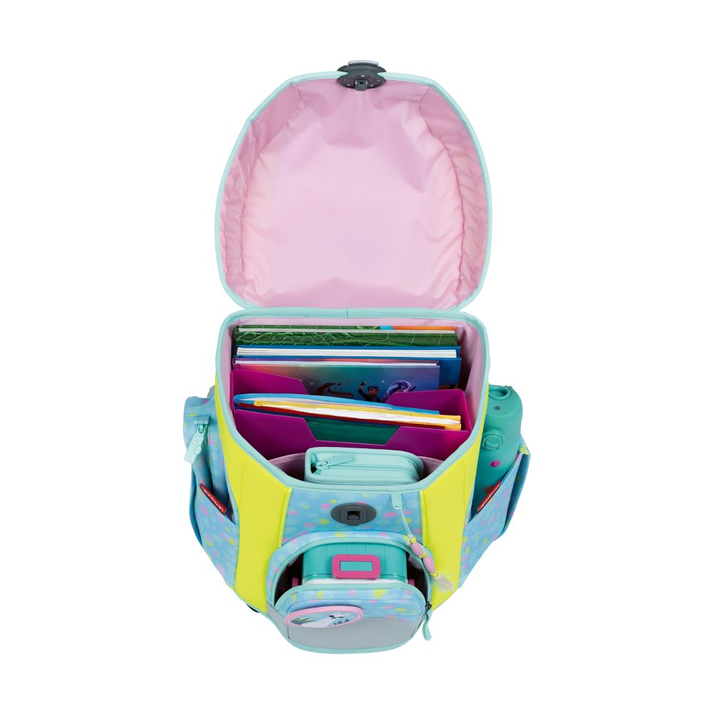 Scout Micro Lama Fun Schulranzen Set 4tlg.