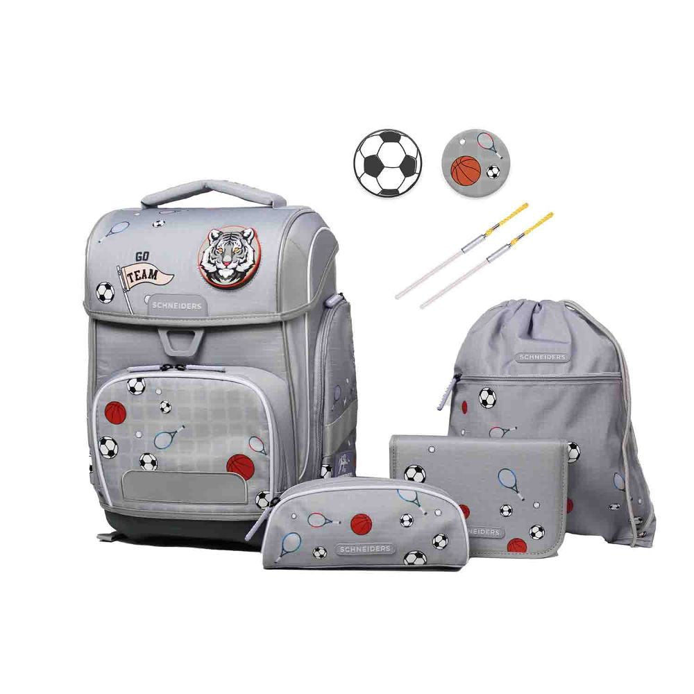 Schneiders Ergolite A.M. Damm Sport Star Schulranzen Set 9tlg.
