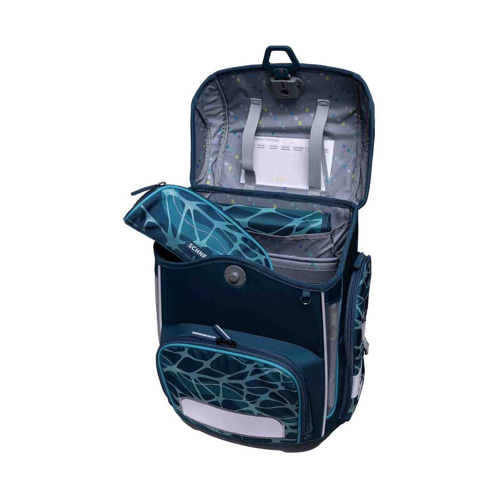 Schneiders Ergolite A.M. Damm Cool Pool Schulranzen Set 9tlg.