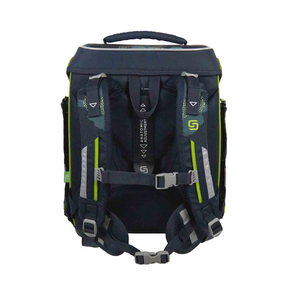 Schneiders Ergolite Camo Rush Schulranzen Set 9tlg.