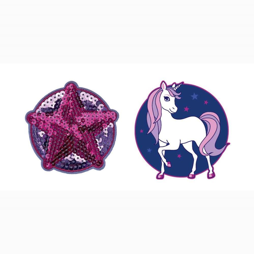 Schneiders Star und Unicorn Patches Set 2tlg.