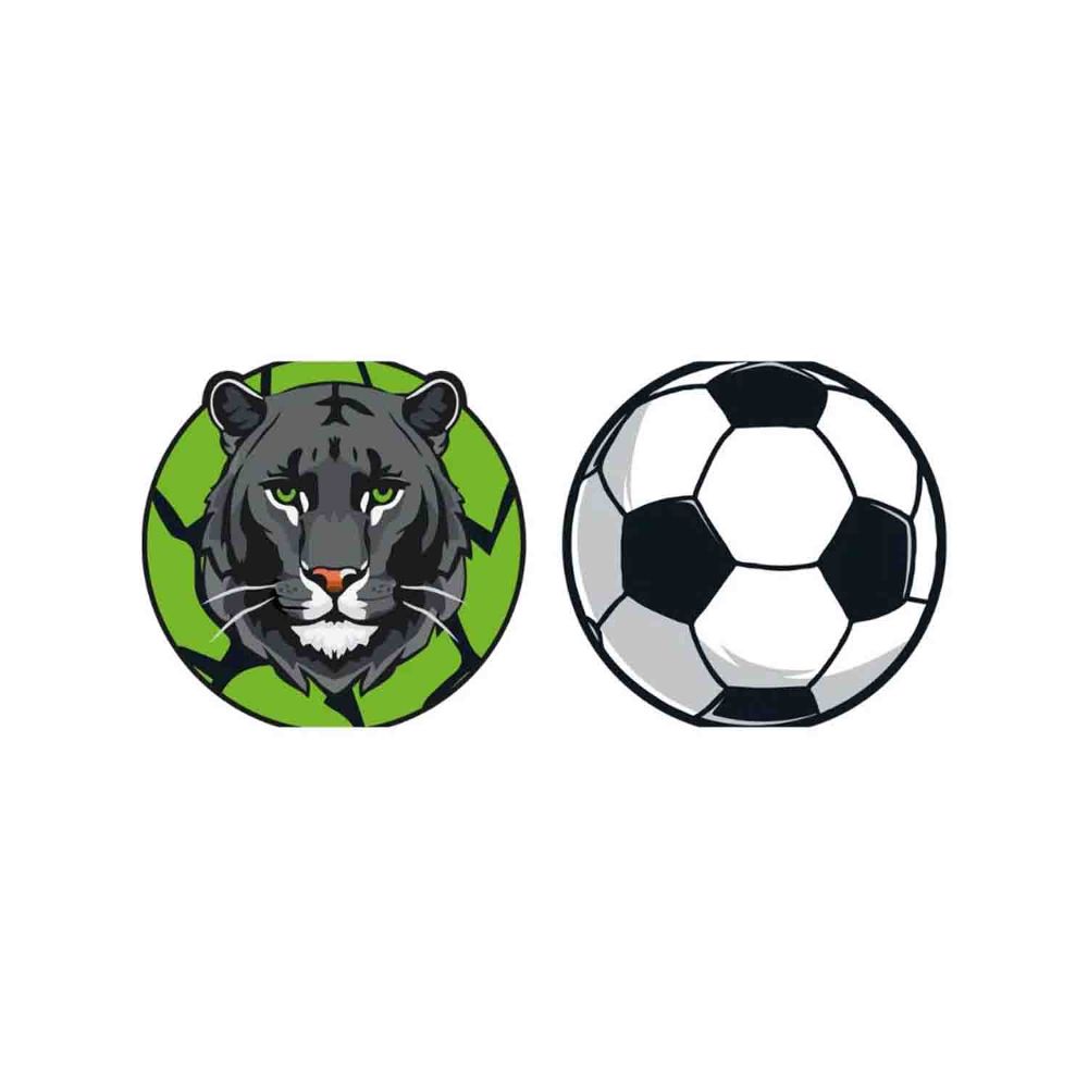 Schneiders Panther Soccerball Patches Set 2tlg.