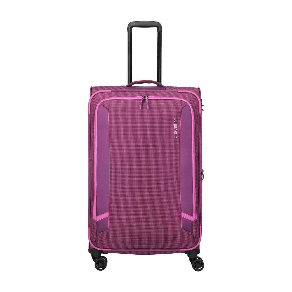 Travelite Corsiica Pink 4 Doppelrollen Trolley L 77 cm