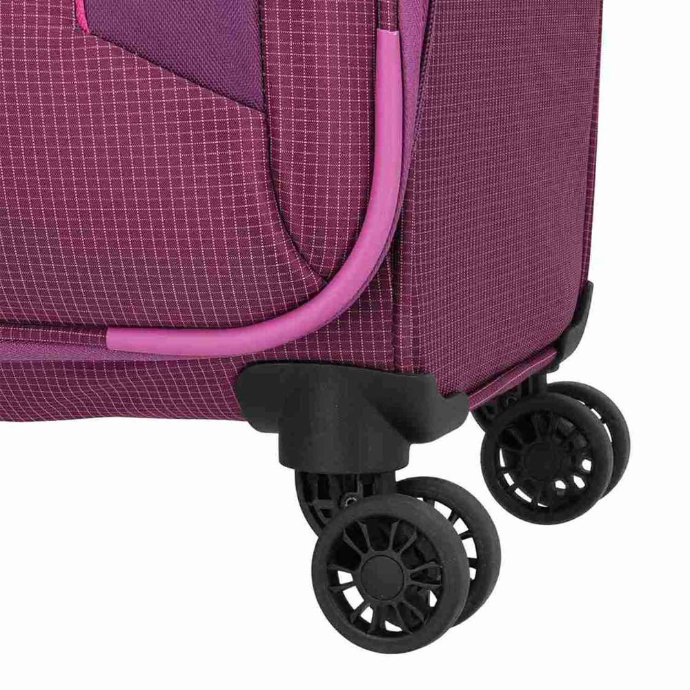 Travelite Corsiica Pink 4 Doppelrollen Trolley L 77 cm