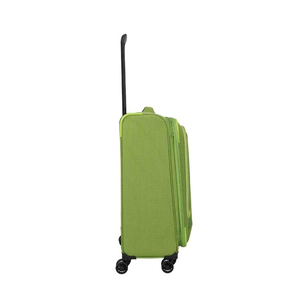 Travelite Corsiica Fresh Green 4 Doppelrollen Trolley M 67 cm