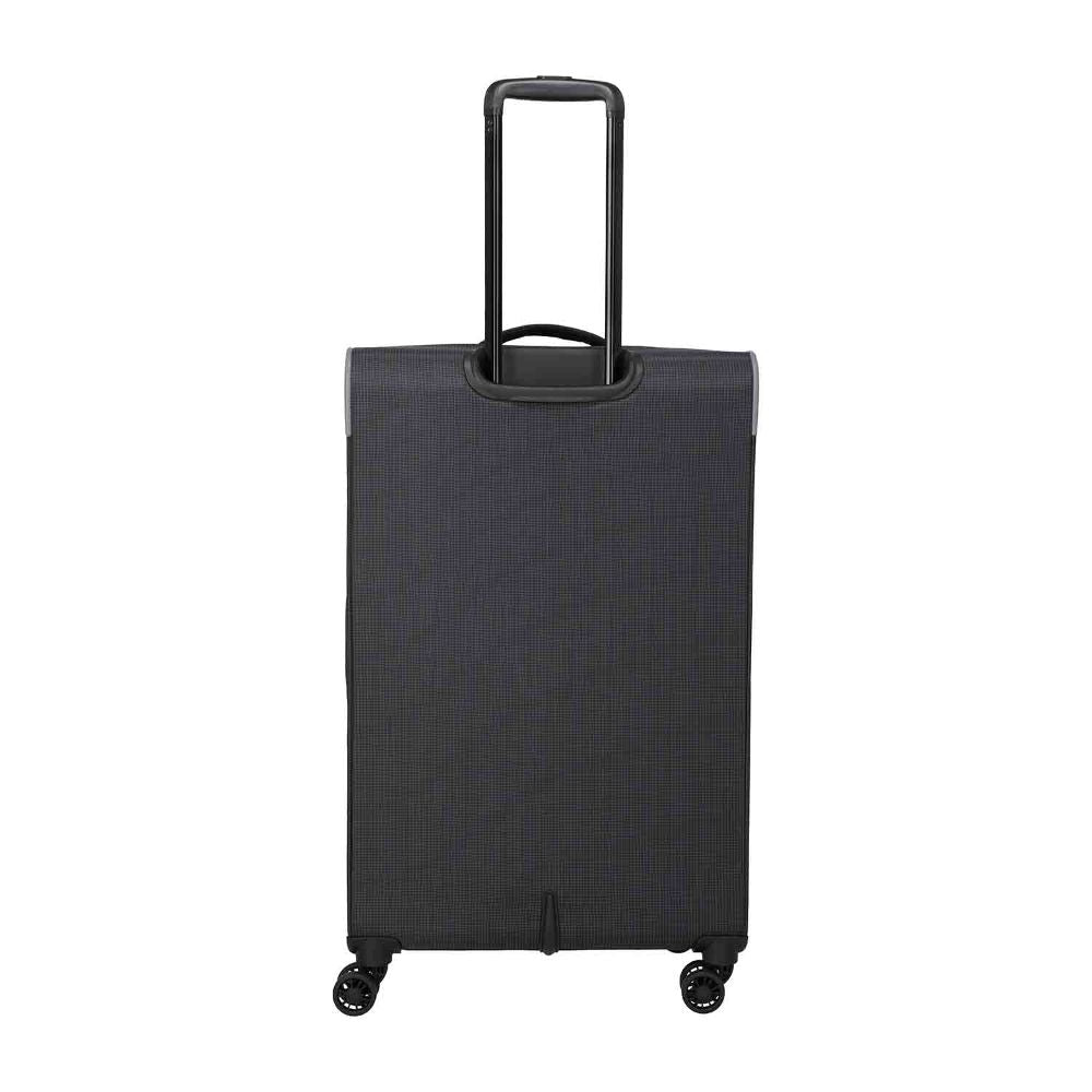 Travelite Corsiica Black 4 Doppelrollen Trolley L 77 cm