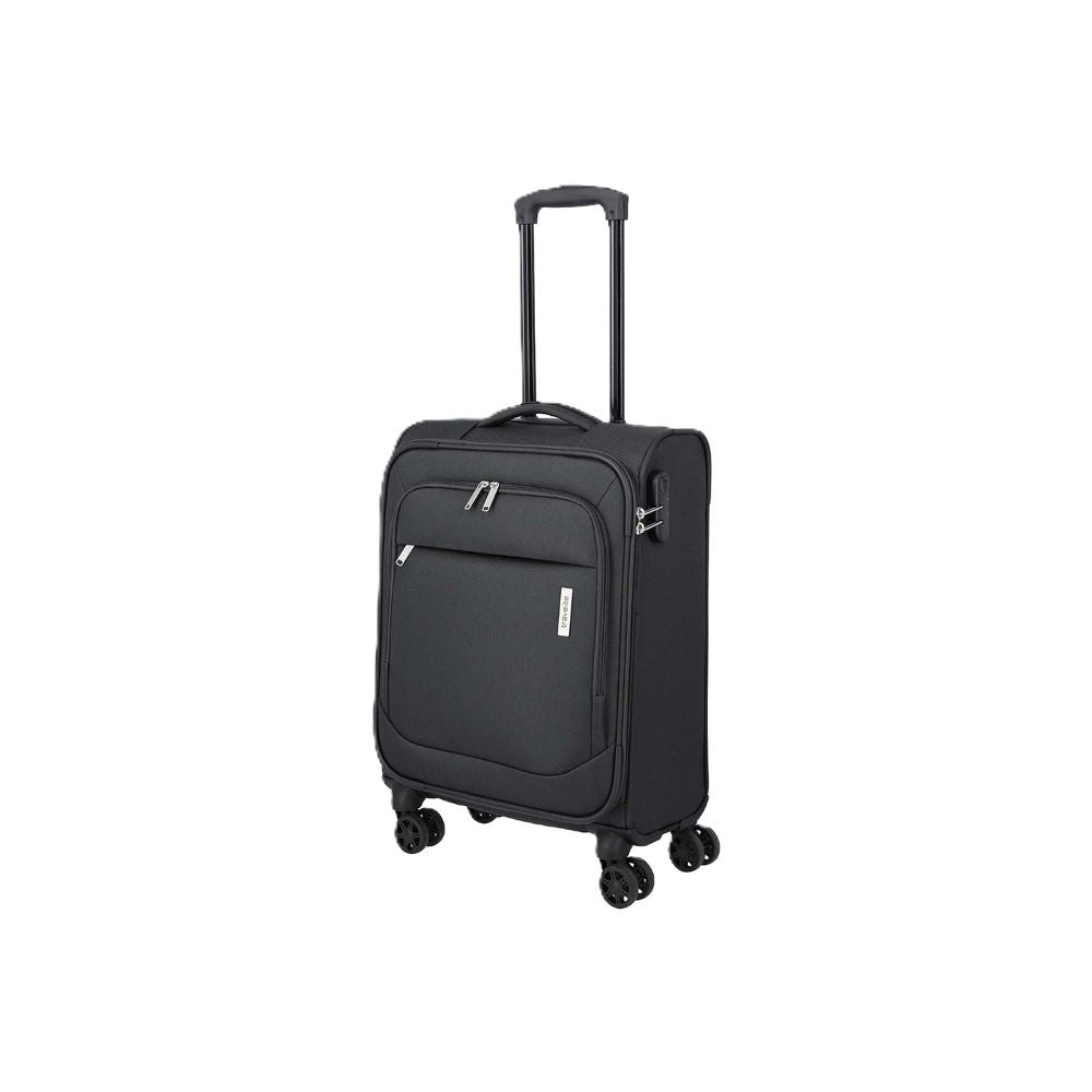 Travelite Priego Anthacite 4 Doppelrollen Trolley S 55 cm