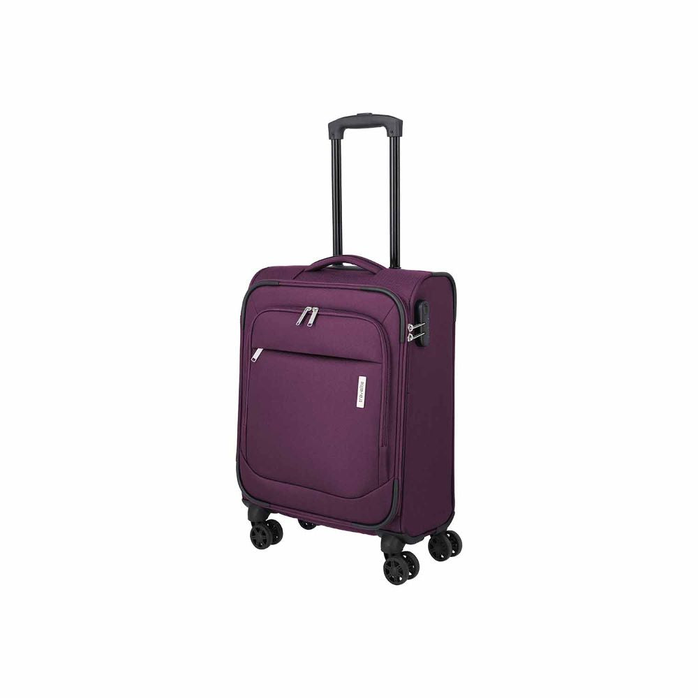 Travelite Priego Berry 4 Doppelrollen Trolley S 55 cm