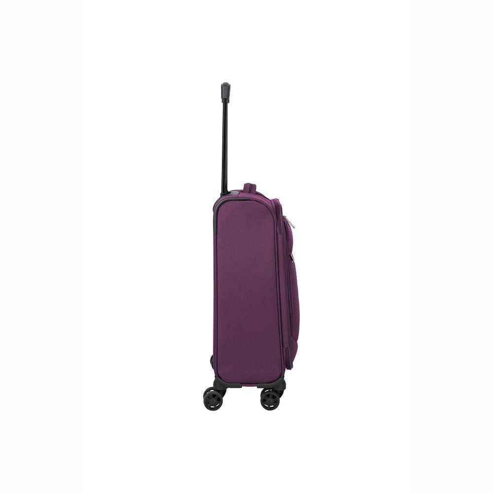 Travelite Priego Berry 4 Doppelrollen Trolley S 55 cm