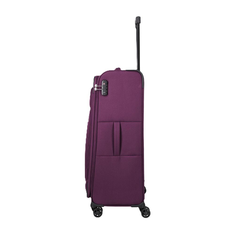 Travelite Priego Berry 4 Doppelrollen Trolley L 77 cm