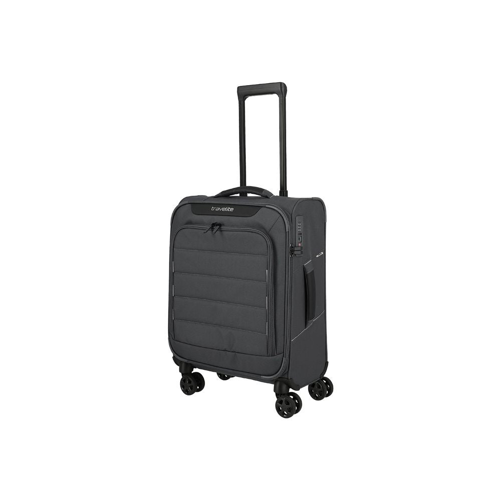 Travelite Skaii Anthracite 4-Rollen Trolley S 55cm